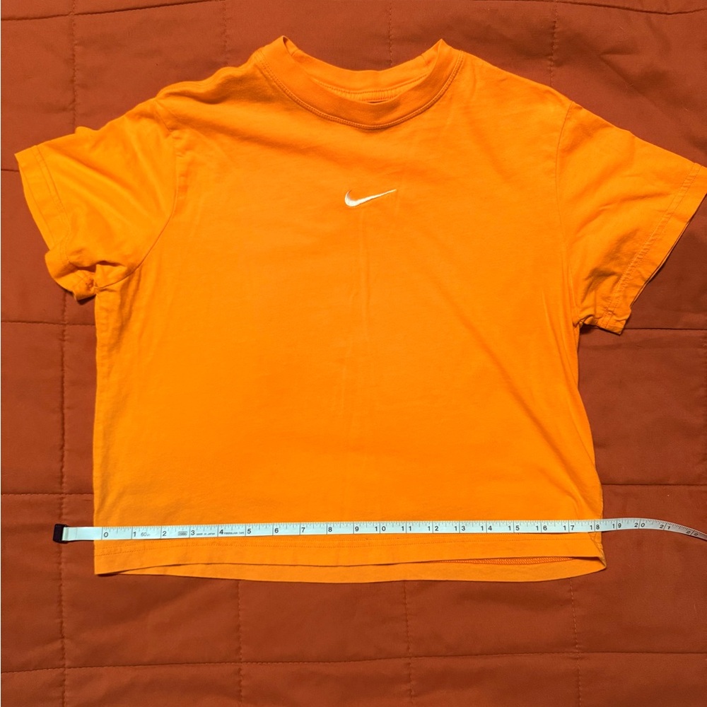 Nike Orange Short Sleeve Tee
